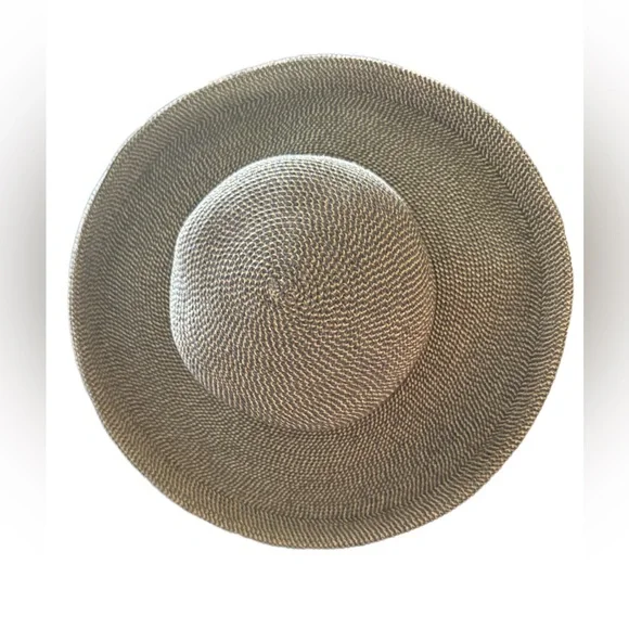 Caribbean Joe Sun Hat w/Chin Strap-Natural Color-one size-Packable-4.5 Inch Brim - Picture 3 of 10